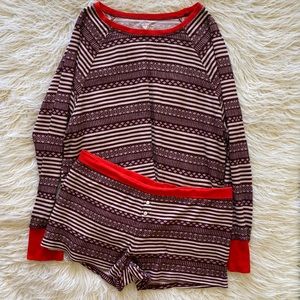 Aerie Soft Ribbed Pajama Set